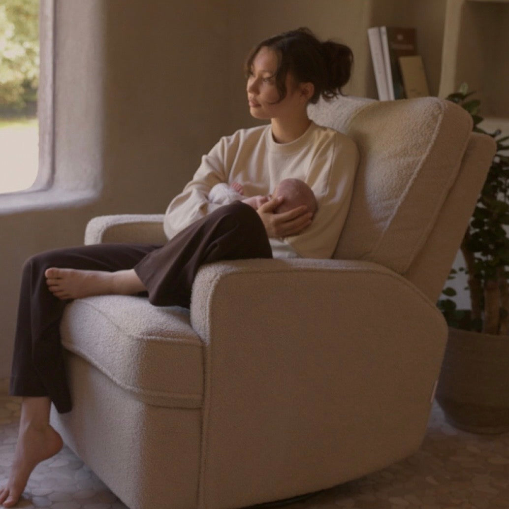 Stillsessel Swivel &amp; Gliding Recliner 01 - Teddy Taupe