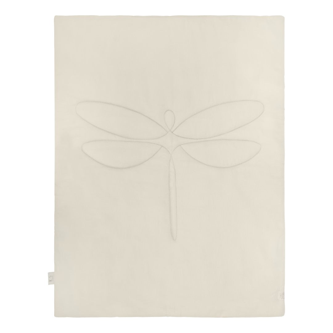 Krabbeldecke / Wandteppich dragonfly creme / vanille
