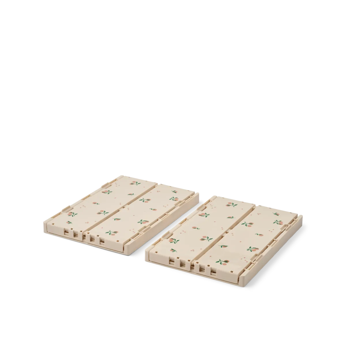 Faltkiste 2er Set Weston printed Peach / Sea Shell M