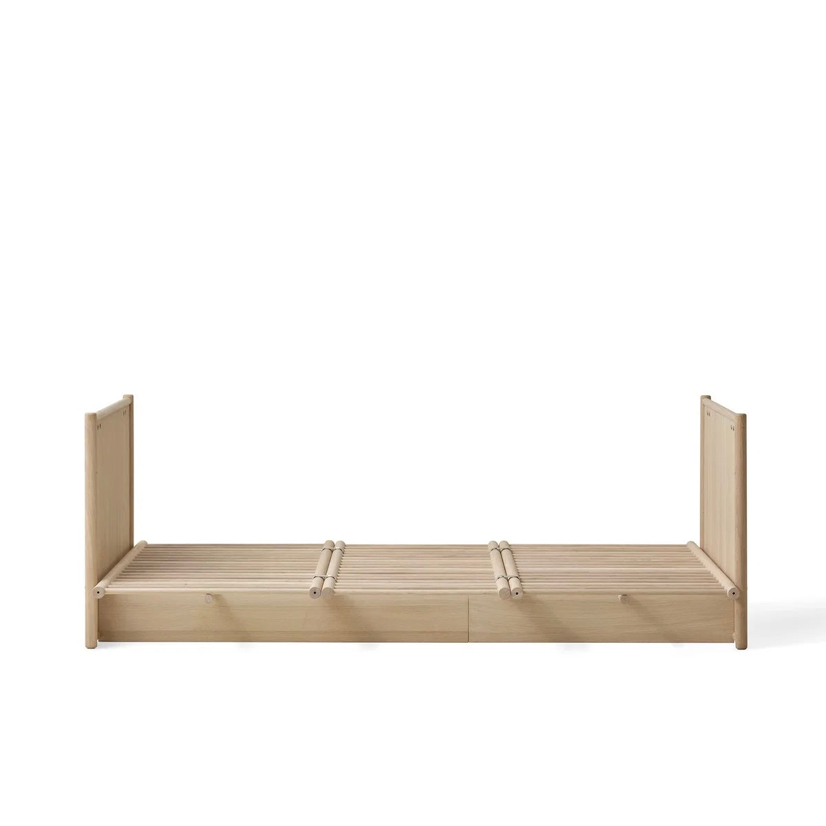 Camp Novel 2in1 Babybett 60x120cm &amp; Bett 120x200 cm, Eiche