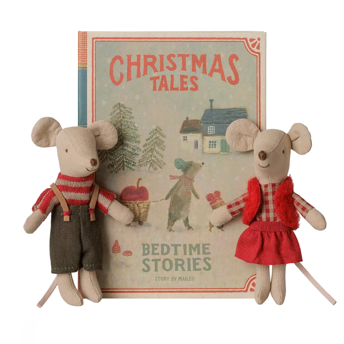 Weihnachtsmaus Zwillinge kleine Schwester &amp; Bruder im Buch