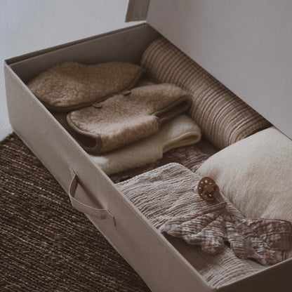 Bettschublade / Aufbewahrungsbox 85x70 cm für Quax Babybetten 120x60 cm / 110 x 70 cm
