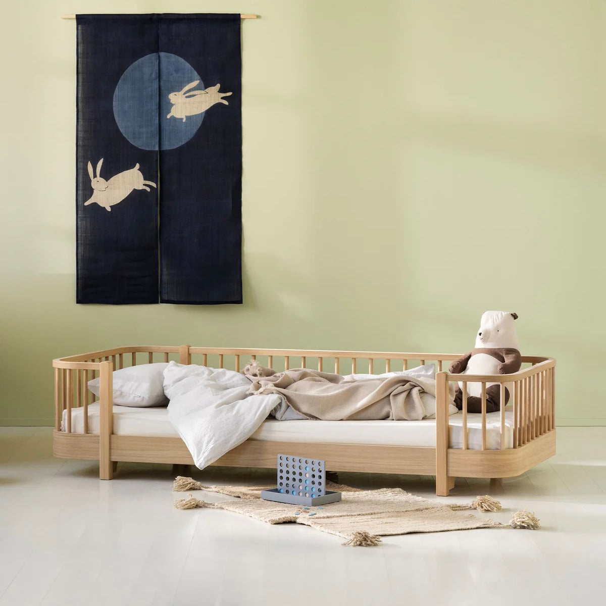 Wood Original Bodenbett 90x200 cm - Eiche