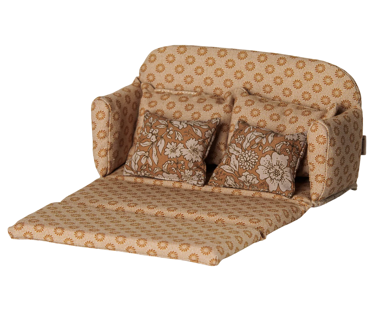 Schlafsofa Sofa, Maus - ocker