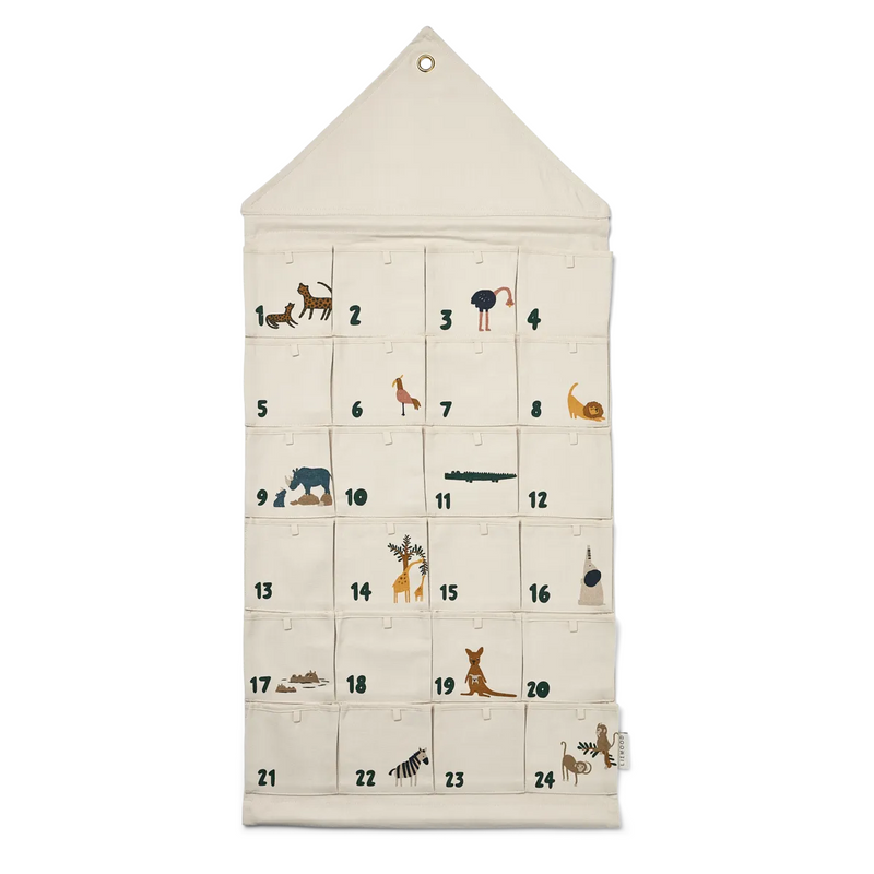 Adventskalender aus Stoff "Babbo"