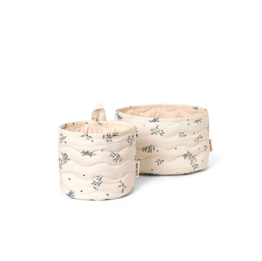 Aufbewahrungskörbe Kiki 2er Set "Blueberries" - little something 