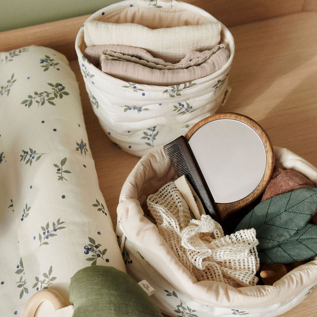 Aufbewahrungskörbe Kiki 2er Set "Blueberries" - little something 