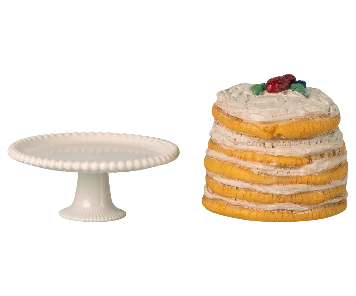 Kuchen mit Tortenständer Party