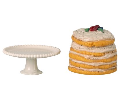 Kuchen mit Tortenständer Party