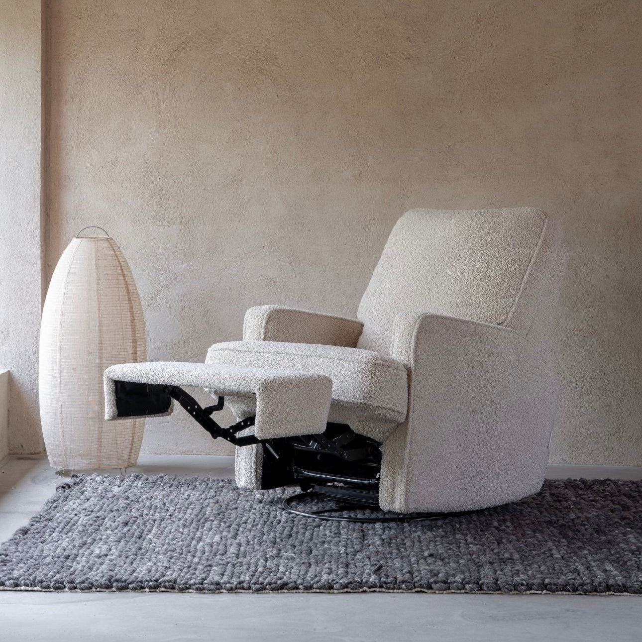 Stillsessel Swivel &amp; Gliding Recliner 01 - Teddy Taupe