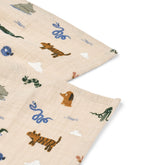 Mulltuch "Lewis Around The World" 2er Set - little something