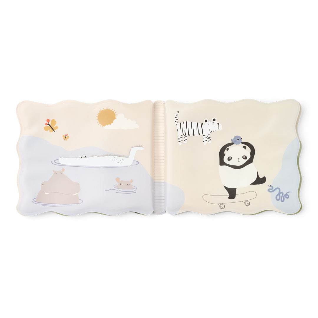 Wassermalbuch Tiere &quot;Waylon Magic Water Book Around The World&quot; - little something 