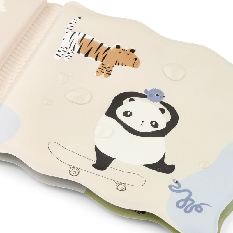 Wassermalbuch Tiere &quot;Waylon Magic Water Book Around The World&quot; - little something 