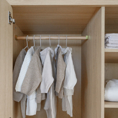 Nature Kleiderschrank 2-türig - Eiche - little something 