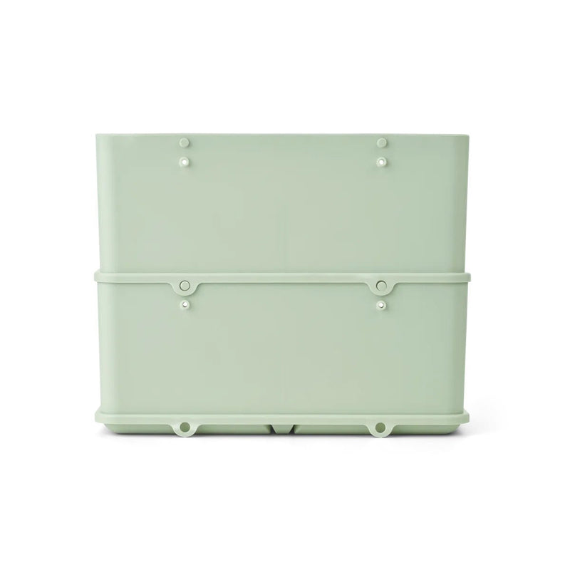 Aufbewahrungskorb medium dusty mint 2er Set "Rosemary Desktop Organizer M" - little something