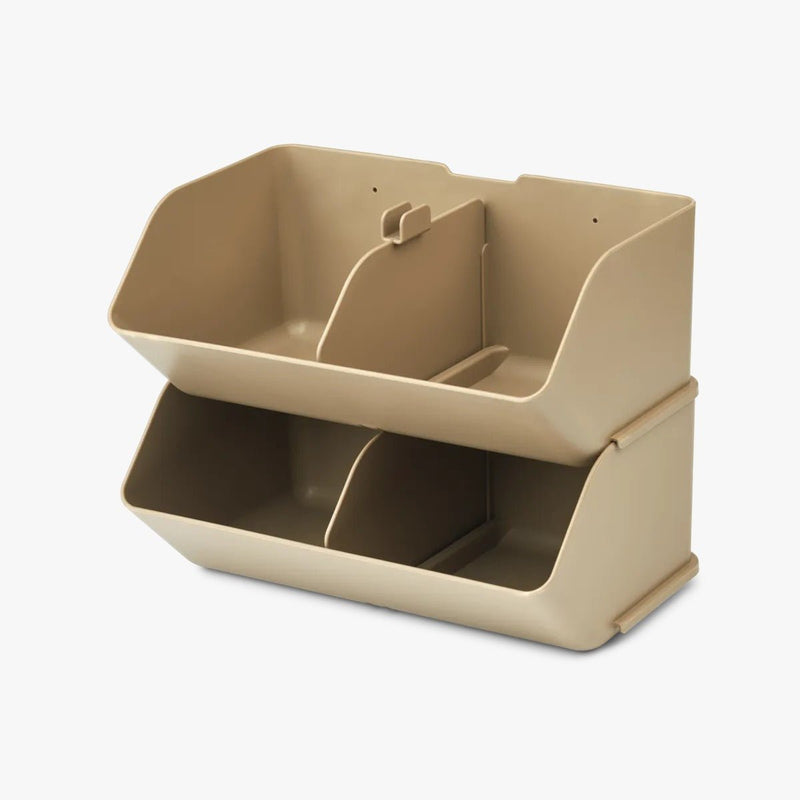 Aufbewahrungskorb medium oat 2er Set "Rosemary Desktop Organizer M" - little something