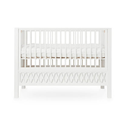 Babybett 60x120cm &quot;Harlequin&quot; White - little something