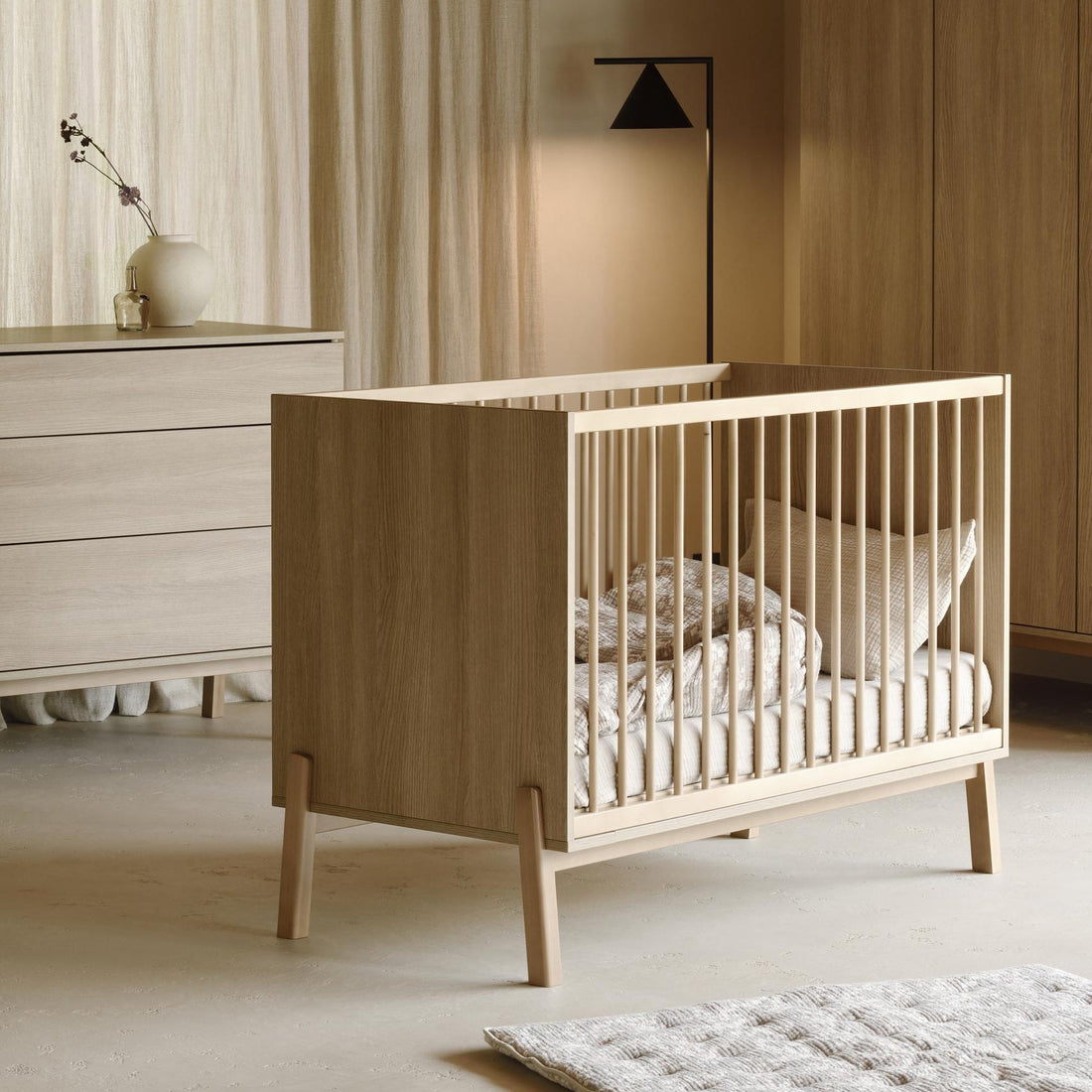 Babybett Ashi - Honey Ash 120x60cm - little something