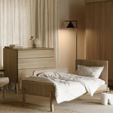 Babybett Ashi - Honey Ash 140x70cm (inkl. Umbaumöglichkeit in ein Kinderbett 140x70cm) - little something