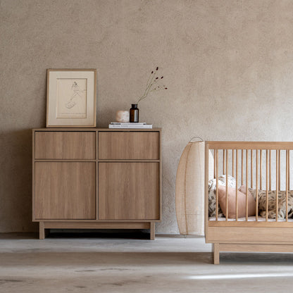 Babybett Kyo - Honey Ash 120x70cm - little something
