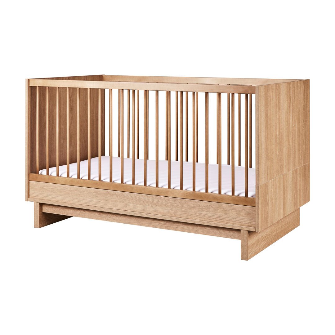 Babybett Kyo - Honey Ash 140x70cm (inkl. Umbaumöglichkeit in ein Kinderbett 140x70cm) (Copy) - little something