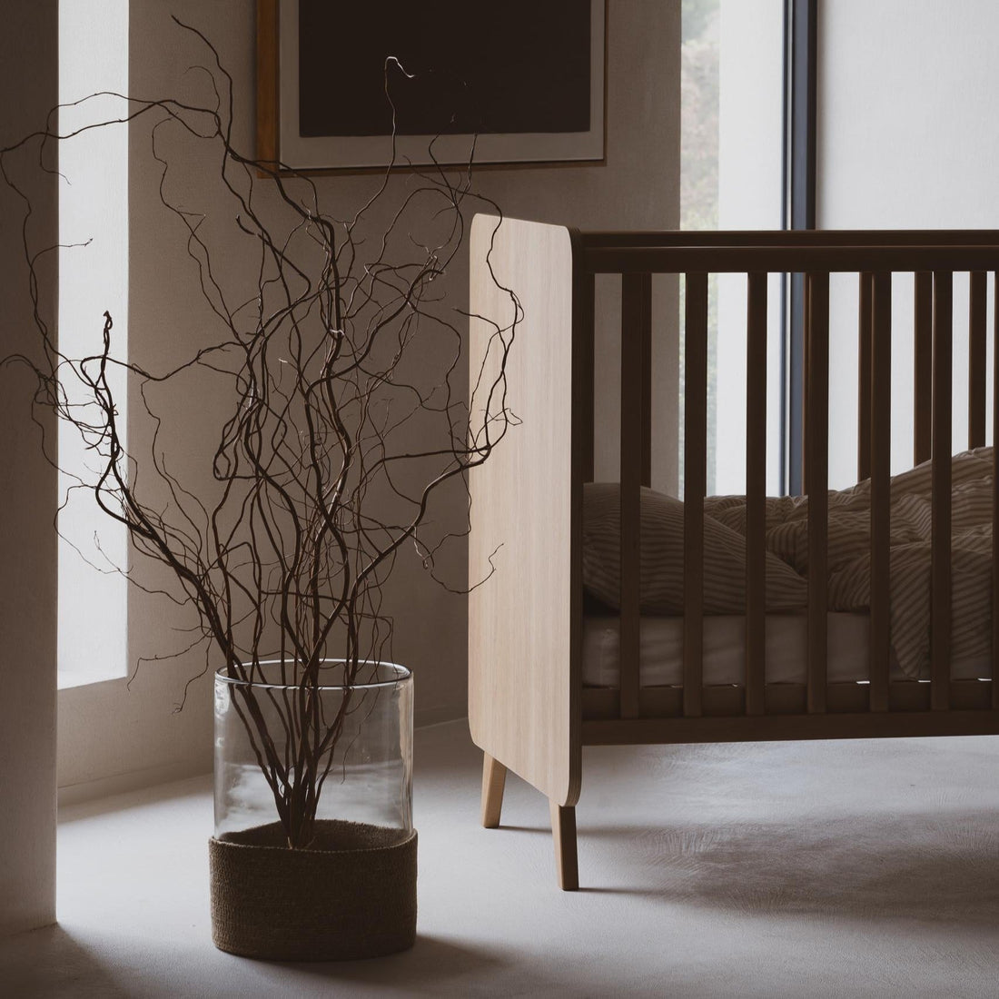 Babybett Loft - Honey Ash 120x60cm - little something