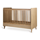 Babybett Loft - Honey Ash 140x70cm (inkl. Umbaumöglichkeit in ein Kinderbett 140x70cm) - little something