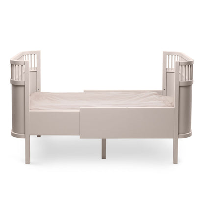 Babybett Sebra (inkl. Umbaumöglichkeit in ein Kinderbett) - Birchbark Rose - little something