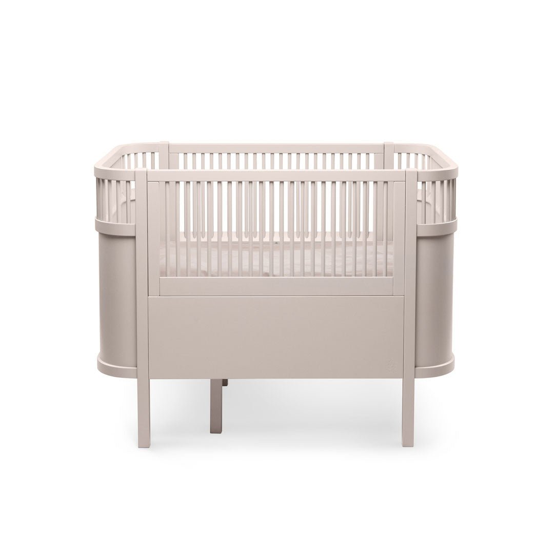 Babybett Sebra (inkl. Umbaumöglichkeit in ein Kinderbett) - Birchbark Rose - little something