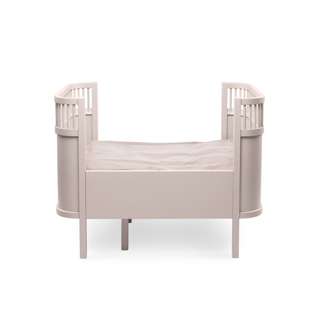 Babybett Sebra (inkl. Umbaumöglichkeit in ein Kinderbett) - Birchbark Rose - little something