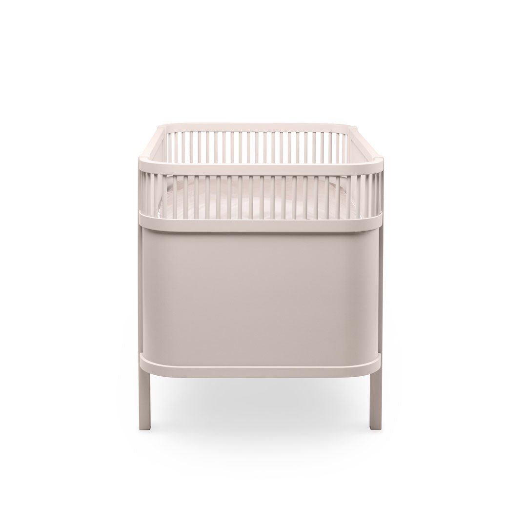 Babybett Sebra (inkl. Umbaumöglichkeit in ein Kinderbett) - Birchbark Rose - little something