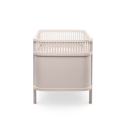 Babybett Sebra (inkl. Umbaumöglichkeit in ein Kinderbett) - Birchbark Rose - little something