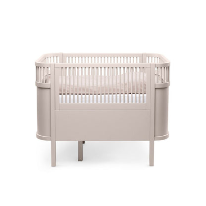 Babybett Sebra (inkl. Umbaumöglichkeit in ein Kinderbett) - Birchbark Rose - little something