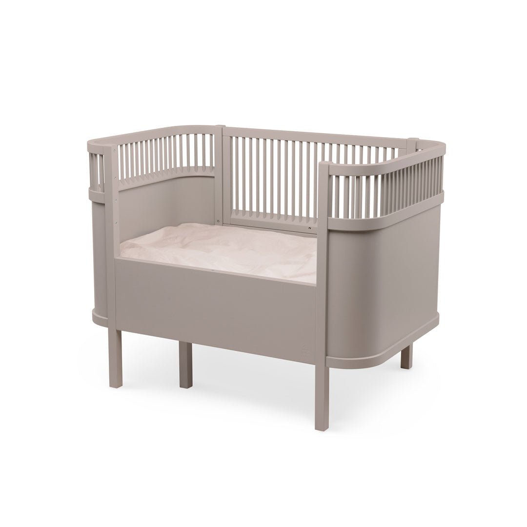 Babybett Sebra (inkl. Umbaumöglichkeit in ein Kinderbett) - Jetty Beige - little something