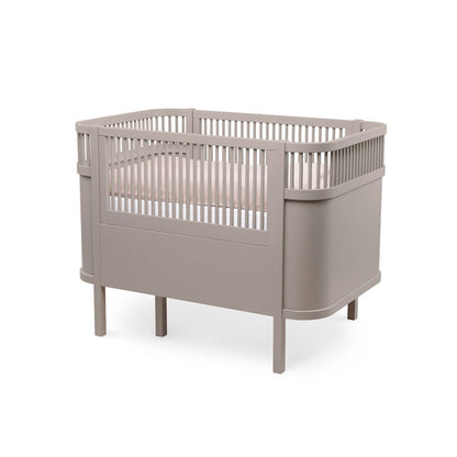 Babybett Sebra (inkl. Umbaumöglichkeit in ein Kinderbett) - Jetty Beige - little something