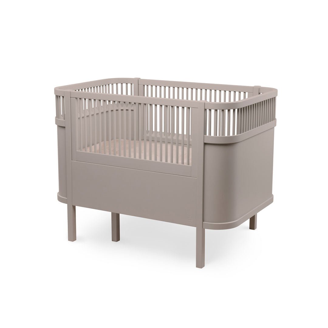 Babybett Sebra (inkl. Umbaumöglichkeit in ein Kinderbett) - Jetty Beige - little something