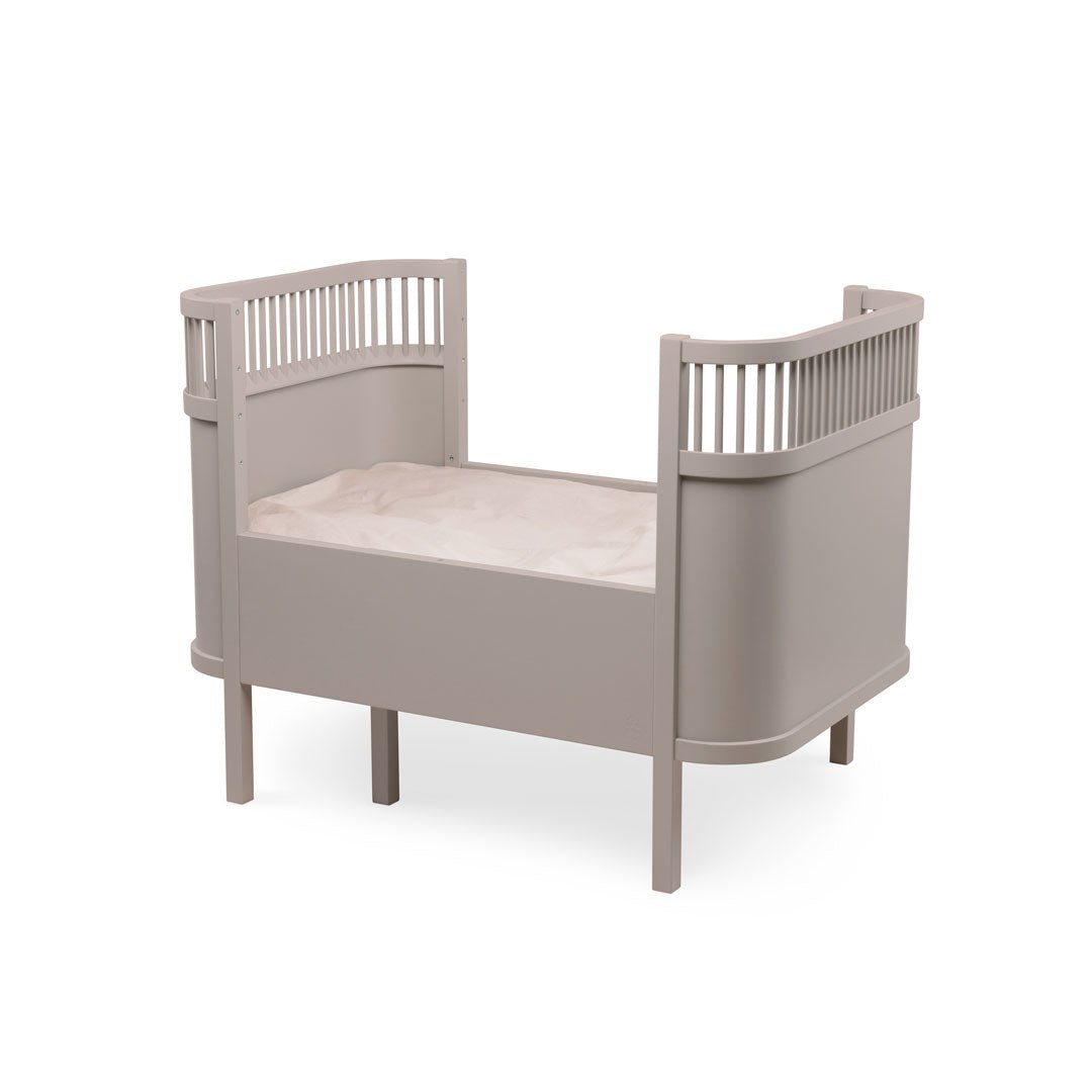 Babybett Sebra (inkl. Umbaumöglichkeit in ein Kinderbett) - Jetty Beige - little something