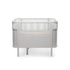 Babybett Sebra (inkl. Umbaumöglichkeit in ein Kinderbett) - Stone Grey - little something