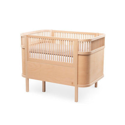 Babybett Sebra (inkl. Umbaumöglichkeit in ein Kinderbett) - Wooden Edition - little something