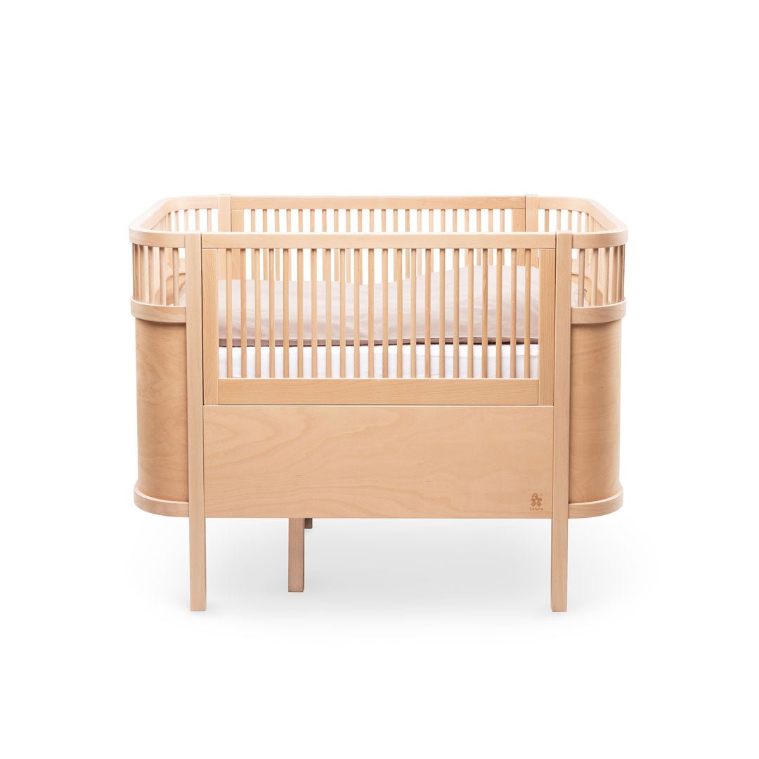 Babybett Sebra (inkl. Umbaumöglichkeit in ein Kinderbett) - Wooden Edition - little something