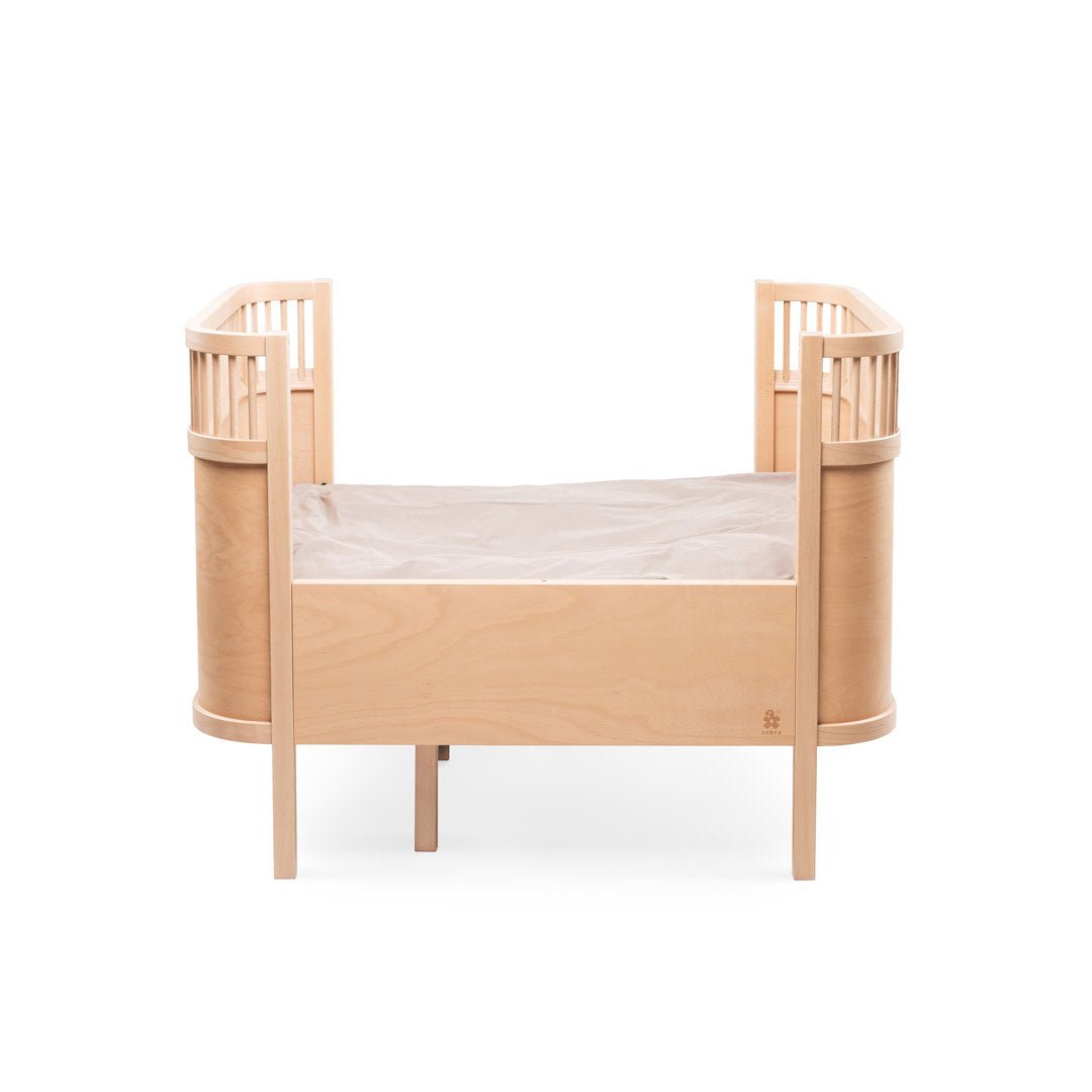 Babybett Sebra (inkl. Umbaumöglichkeit in ein Kinderbett) - Wooden Edition - little something
