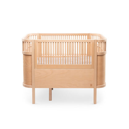 Babybett Sebra (inkl. Umbaumöglichkeit in ein Kinderbett) - Wooden Edition - little something