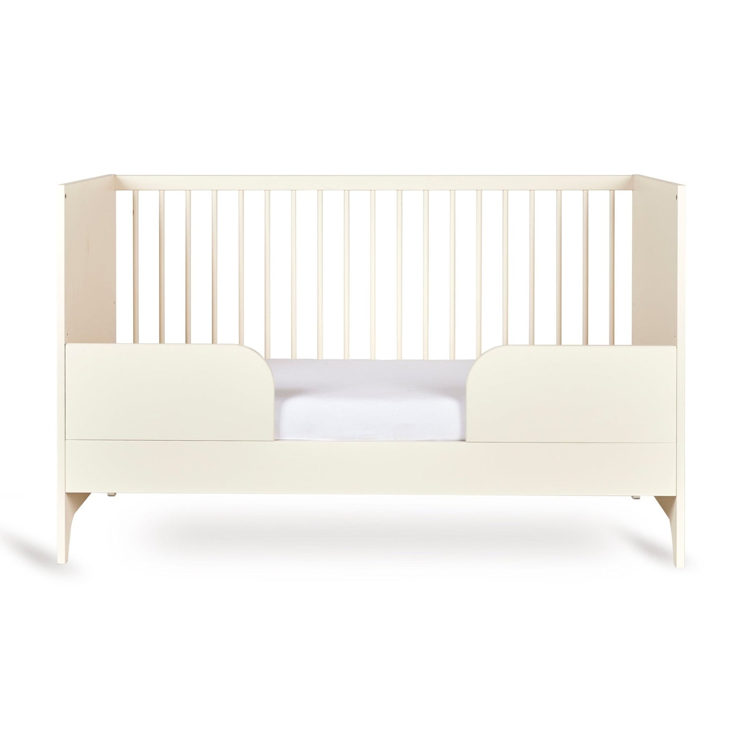 Babybett Tsugi - Butter 140x70cm (inkl. Umbaumöglichkeit in ein Kinderbett 140x70cm) - little something