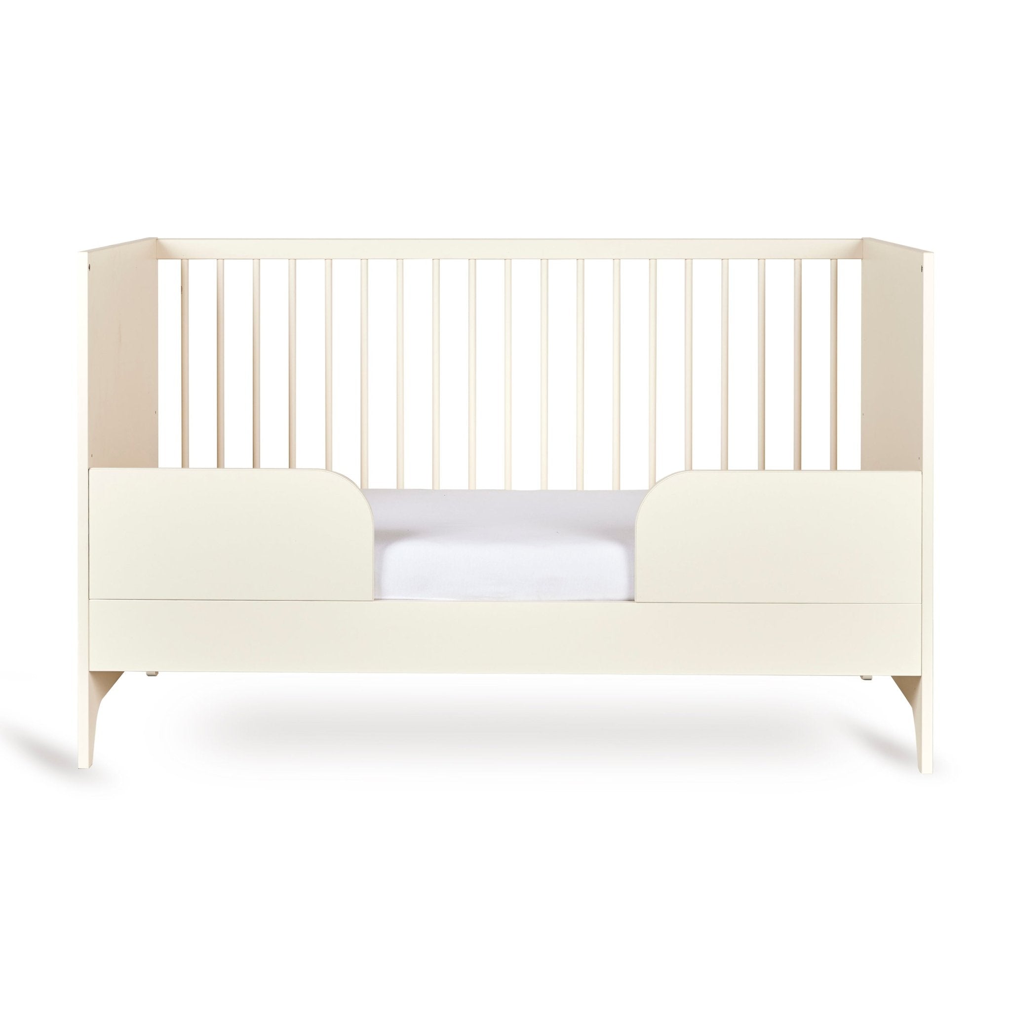 Babybett Tsugi - Butter 140x70cm (inkl. Umbaumöglichkeit in ein Kinderbett 140x70cm) - little something