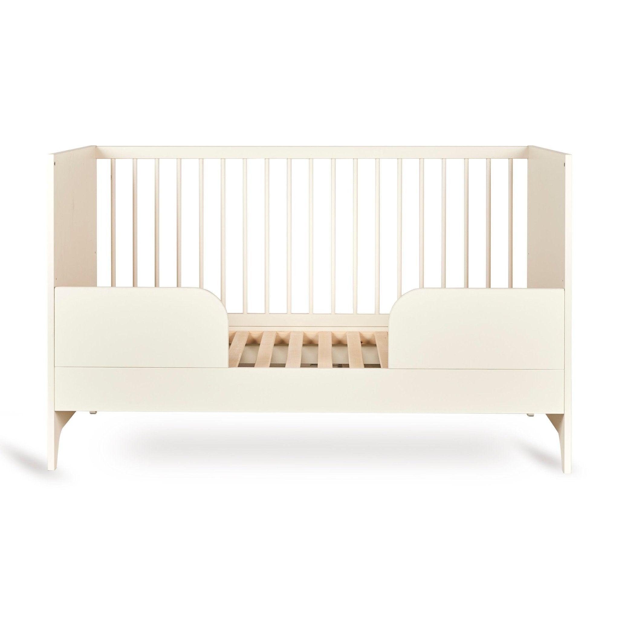 Babybett Tsugi - Butter 140x70cm (inkl. Umbaumöglichkeit in ein Kinderbett 140x70cm) - little something