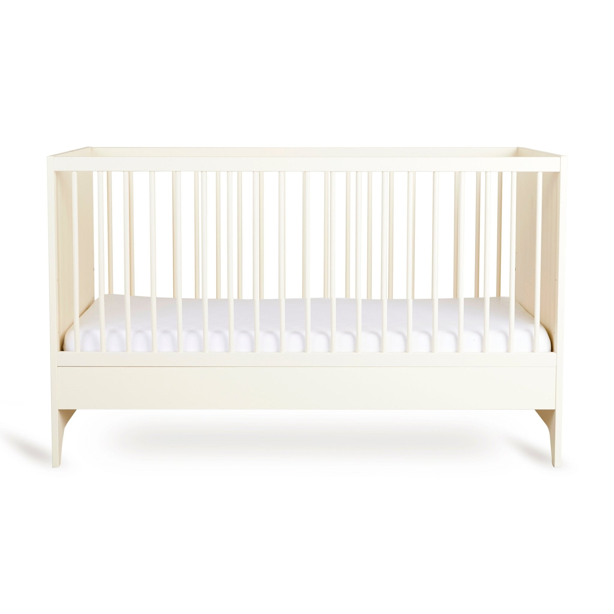 Babybett Tsugi - Butter 140x70cm (inkl. Umbaumöglichkeit in ein Kinderbett 140x70cm) - little something