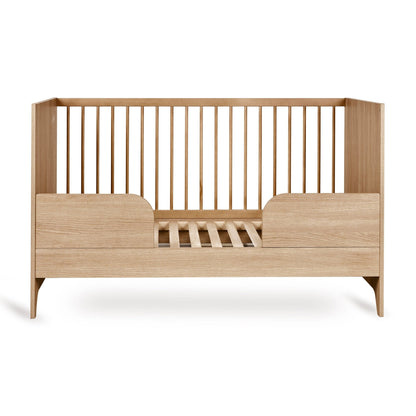 Babybett Tsugi - Honey Ash 140x70cm (inkl. Umbaumöglichkeit in ein Kinderbett 140x70cm) - little something