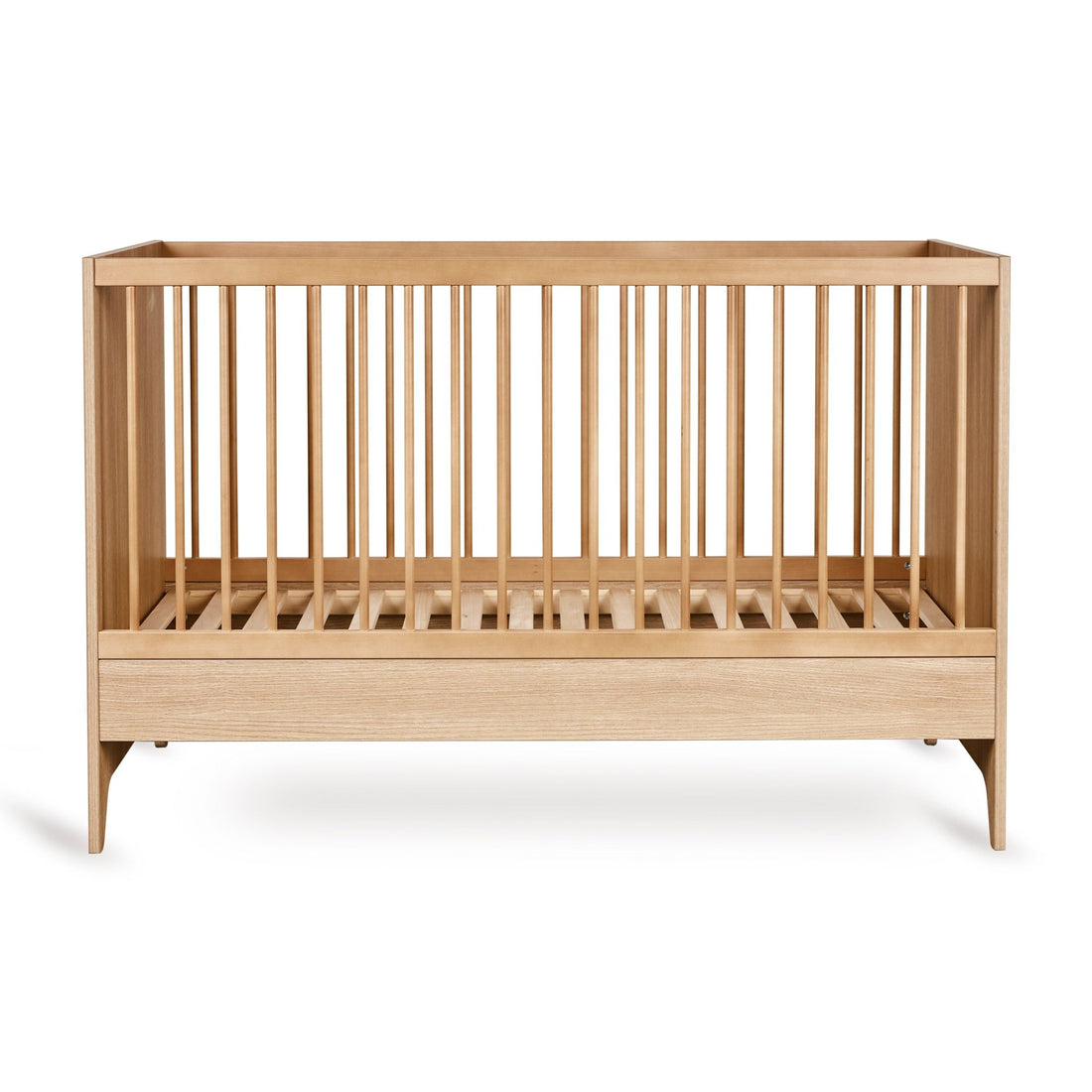 Babybett Tsugi - Honey Ash 140x70cm (inkl. Umbaumöglichkeit in ein Kinderbett 140x70cm) - little something