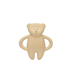 Beißring Bär "Natural Rubber Teether" - Sand - little something