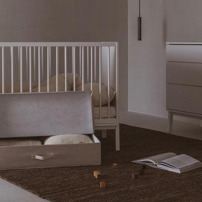 Bettschublade / Aufbewahrungsbox 85x70 cm für Quax Babybetten 120x60 cm / 110 x 70 cm - little something